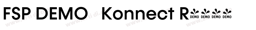 FSP DEMO   Konnect R字体转换